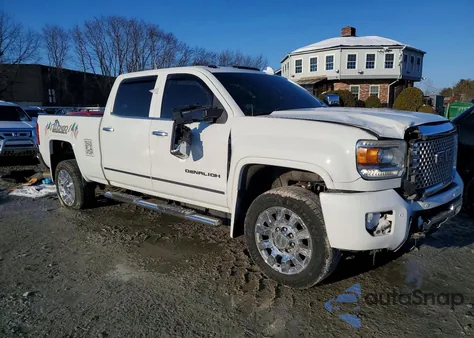 2016 GMC Sierra K2500 Denali из США, поврежденный, VIN 1GT12UE81GF159170